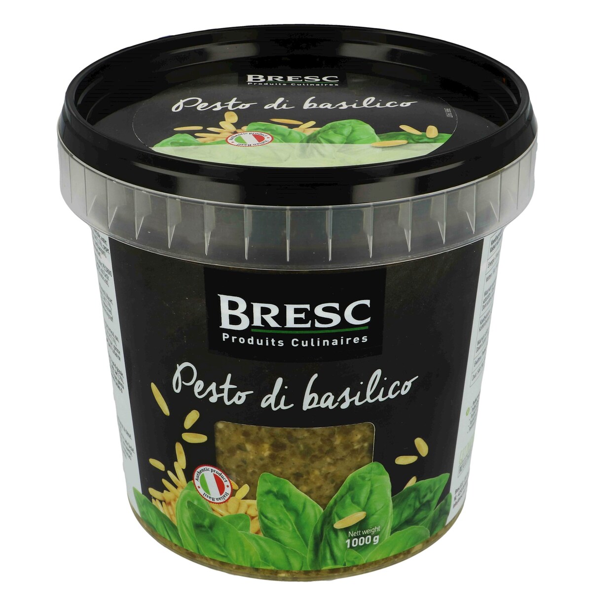 Lelie Zoeken nauwkeurig Pesto van basilicum 1000g - Bresc B.V.