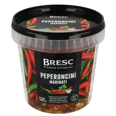 Piments émincés et marinés 1000g