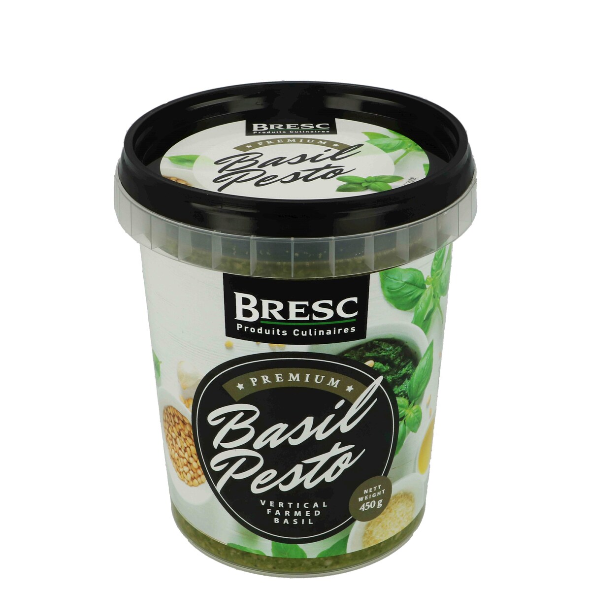 tom Mart Landsdækkende Premium Basilikum-Pesto 450g - Bresc B.V.