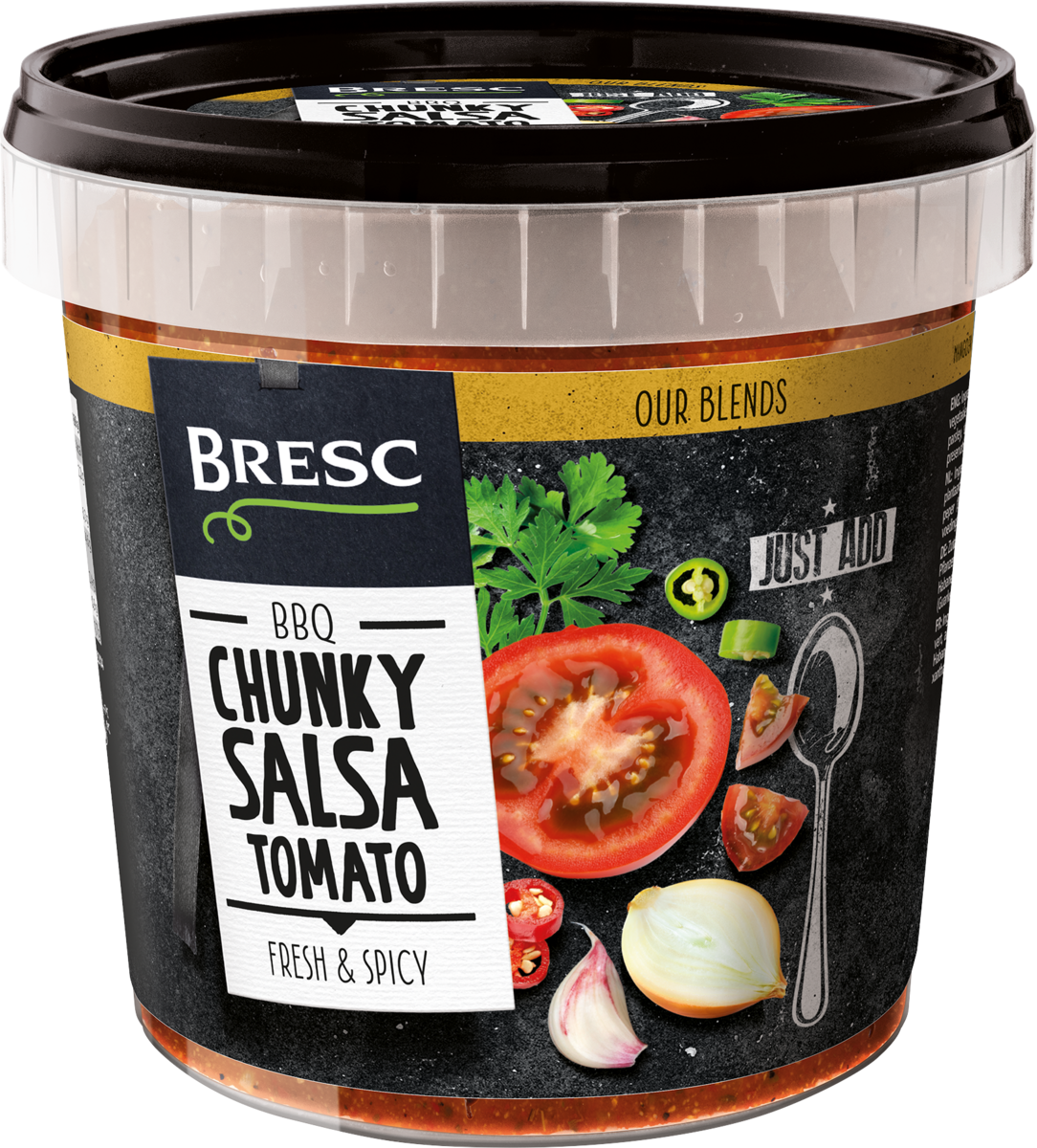 Salsa mit grob geschnittenen Tomaten 1000g