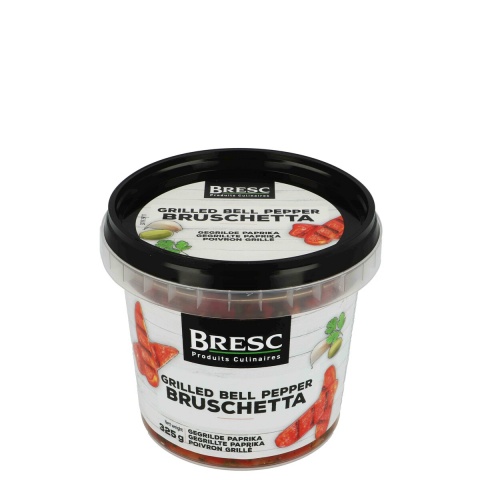 Grilled bell pepper bruschetta 325g