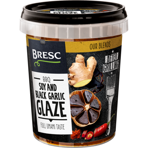 Soja en zwarte knoflook glaze 450g