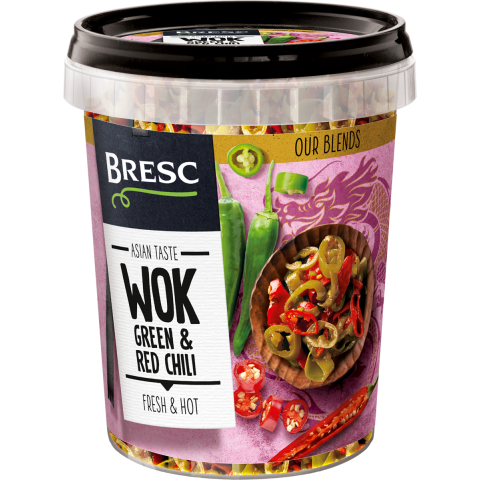 Grüne und rote Pfefferschote WOK 450g