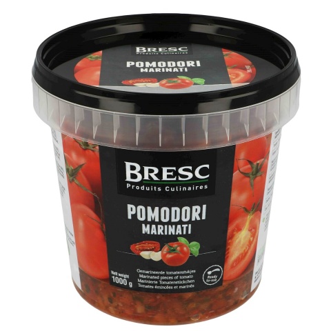 Tomates émincées et marinées 1000g